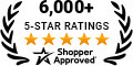 5 Star Excellence award from Shopper Approved for collecting at least 4000 5 star reviews