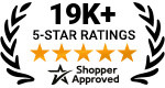 5 Star Excellence award from Shopper Approved for collecting at least 100 5 star reviews