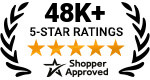 5 Star Excellence award from Shopper Approved for collecting at least 100 5 star reviews