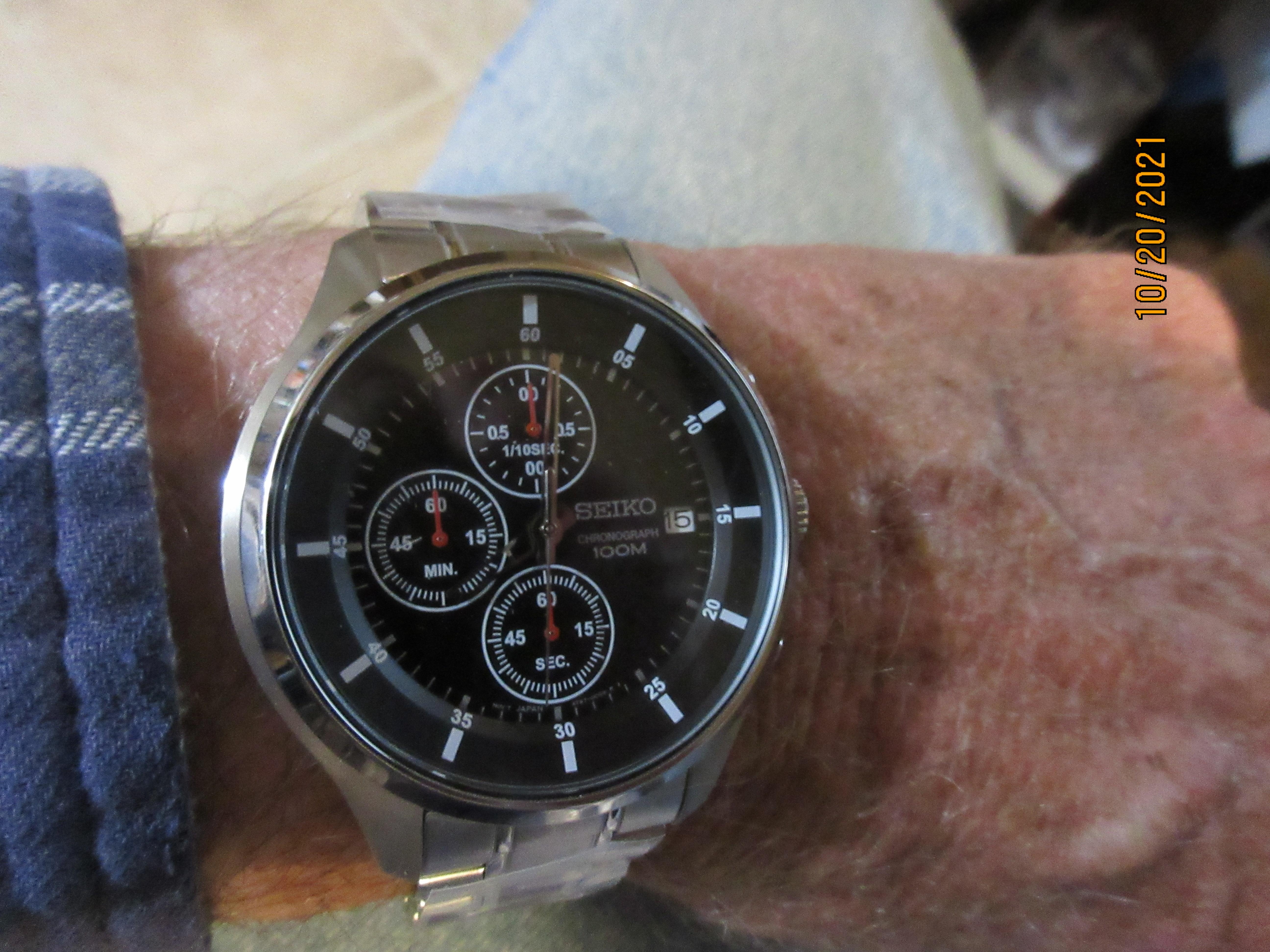 Seiko SKS539 Chronograph Mens Chronograph Quartz Watch