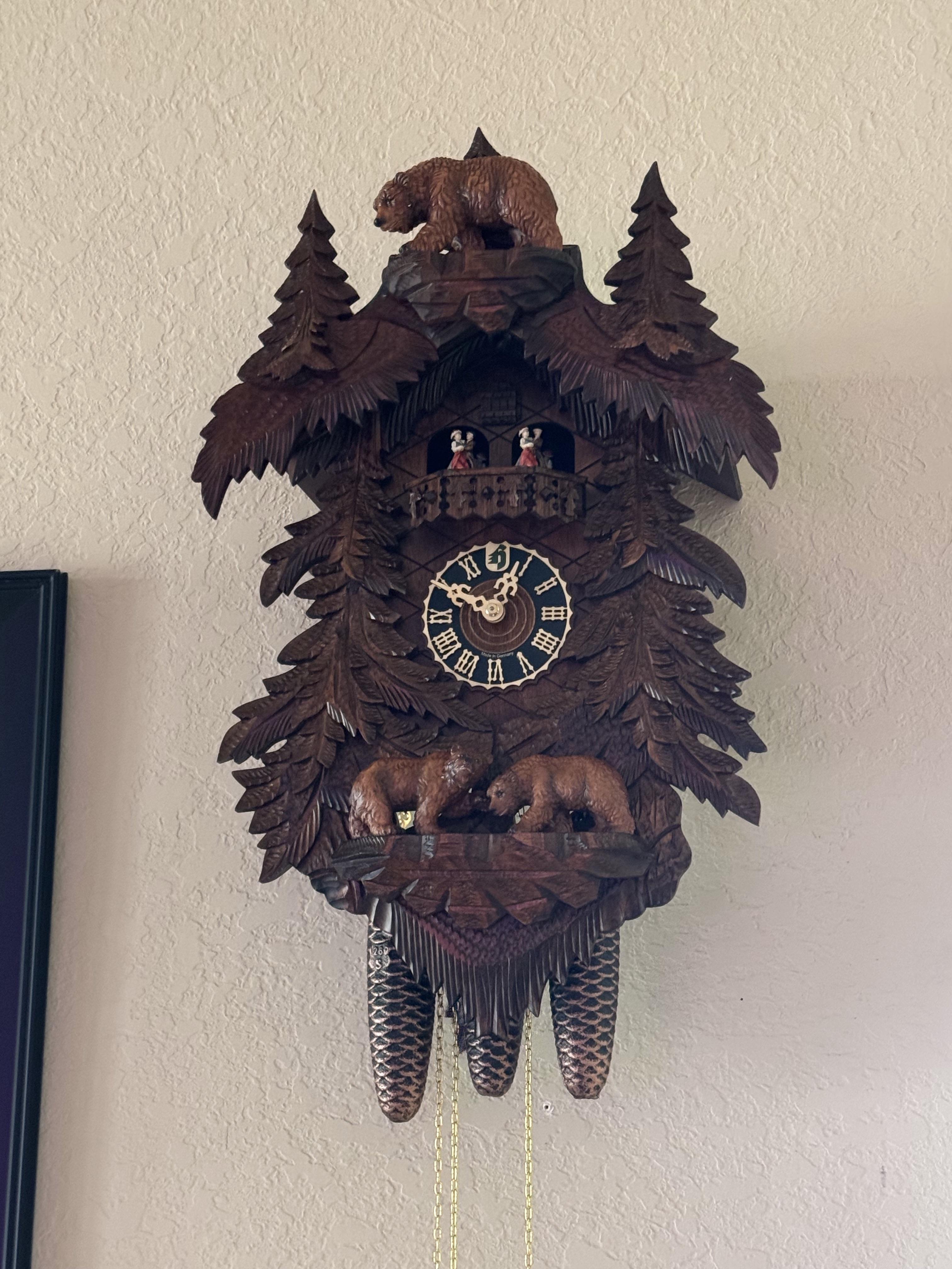 86709/5Tko Bears Forest Cuckoo Clock | by Hones | On Sale