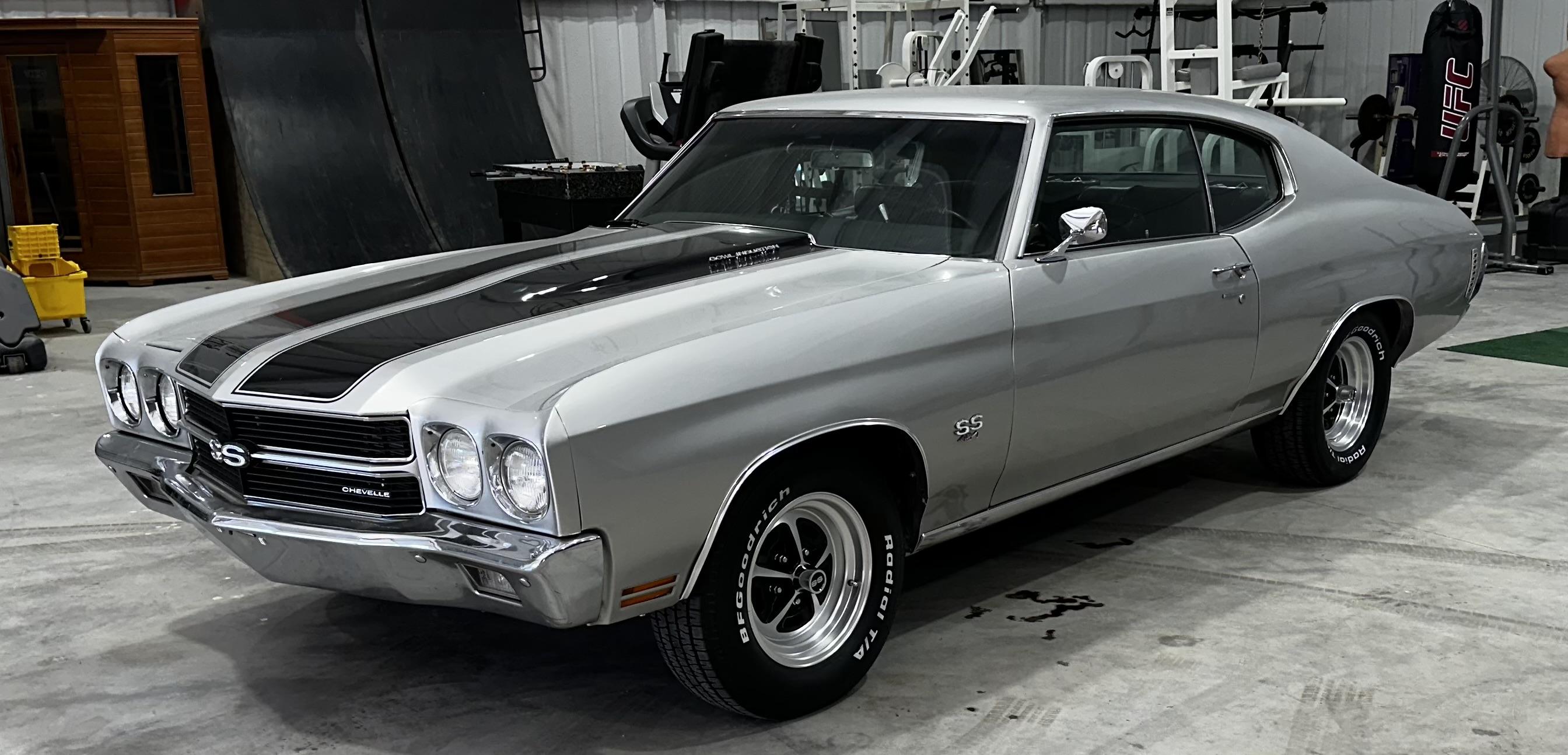 1964-1977 Chevelle 15 x 7 Retro Magnum Alloy SS Wheel Kit