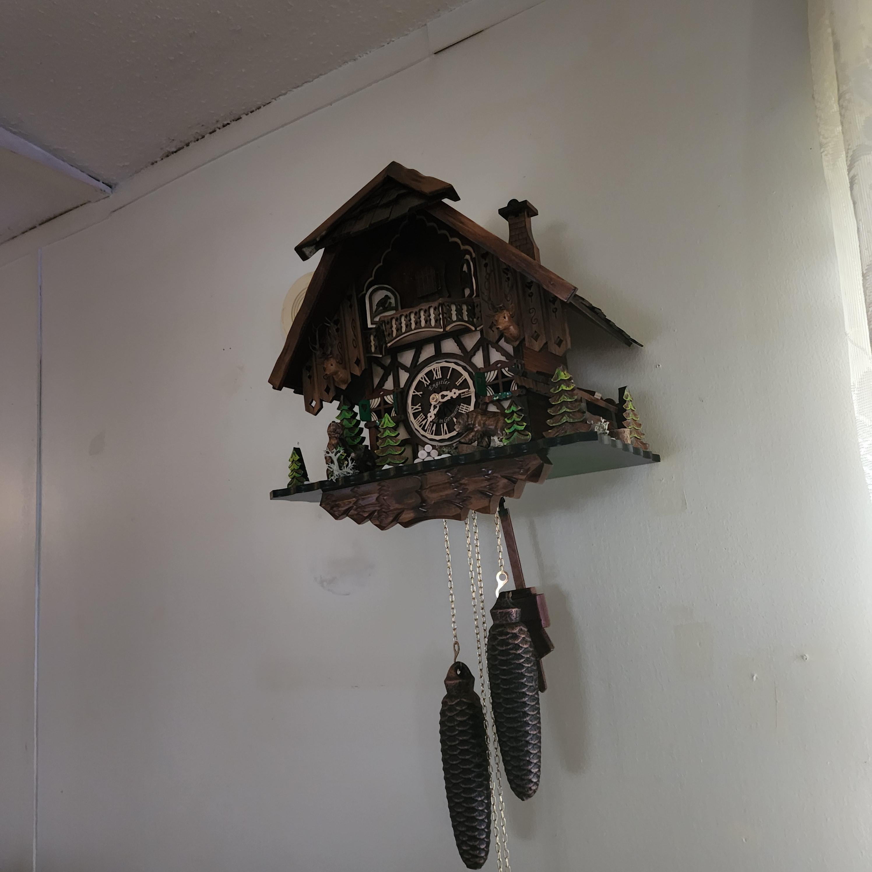Cuckoo Clock 48713/8 Jumping Bear | by Engstler | On Sale