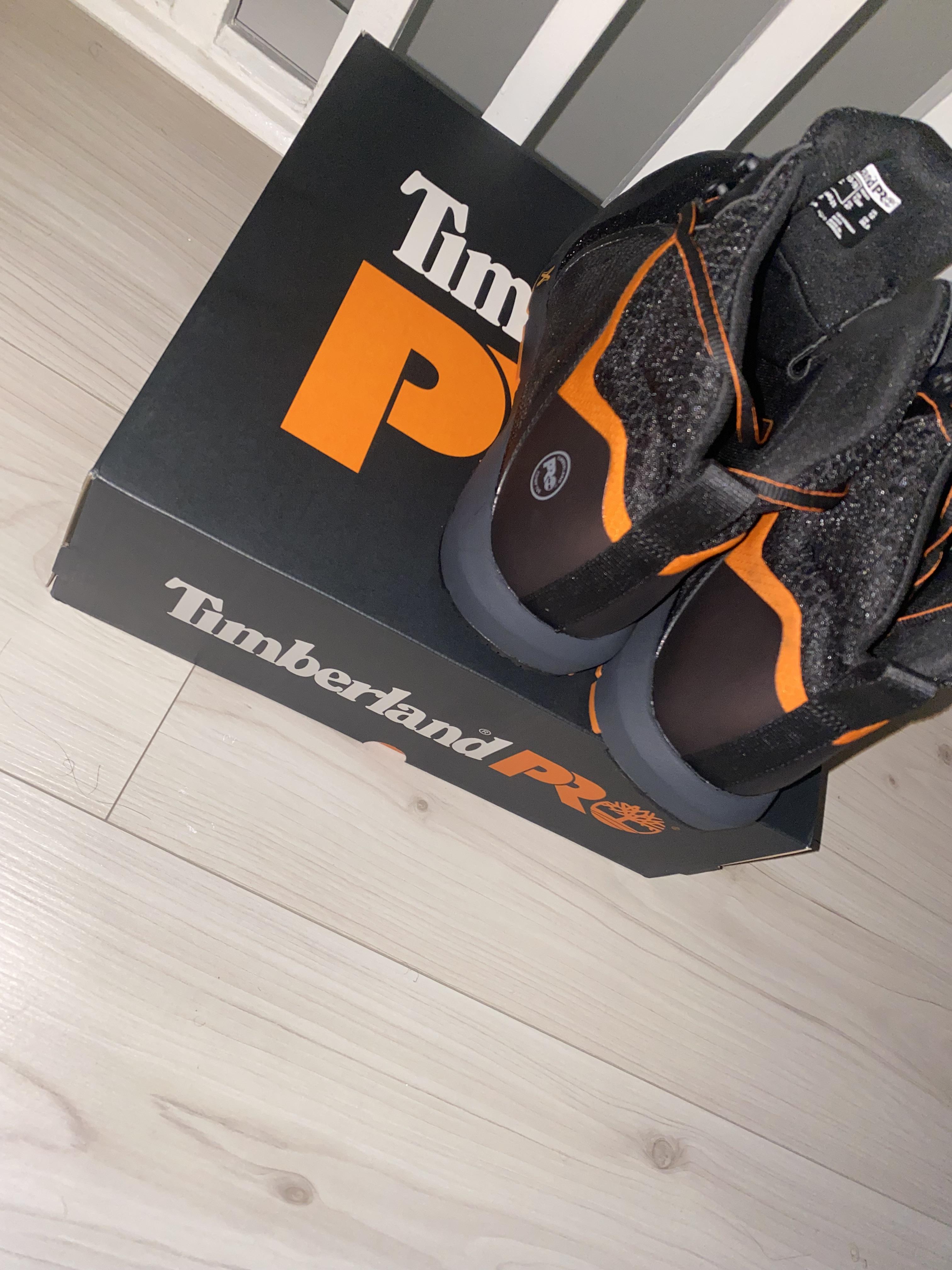 Men's Timberland Pro Composite Toe Metal Free Mid Work Boot A29QB