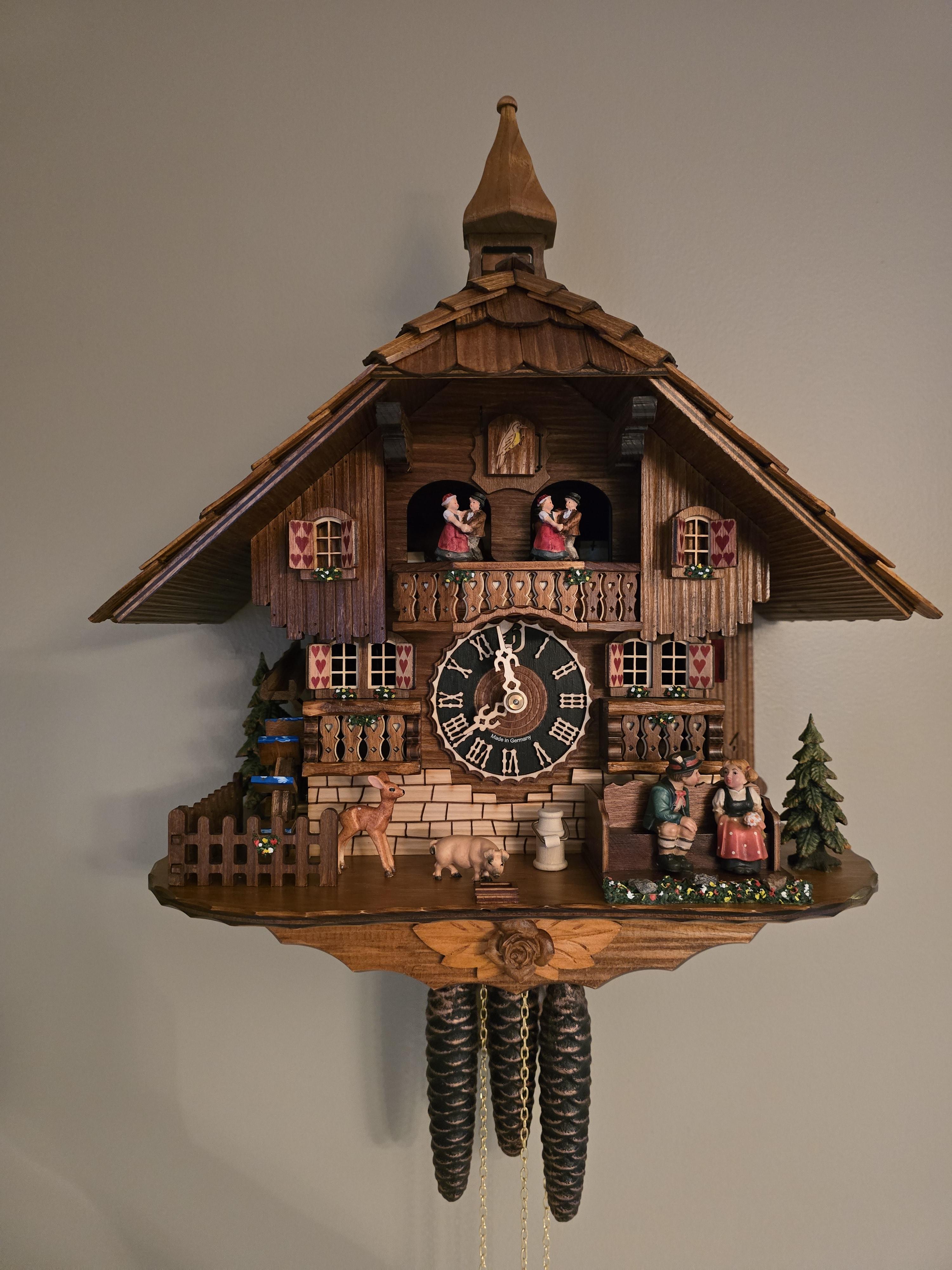 Cuckoo Clock 638T Sweethearts | by Hones | On Sale