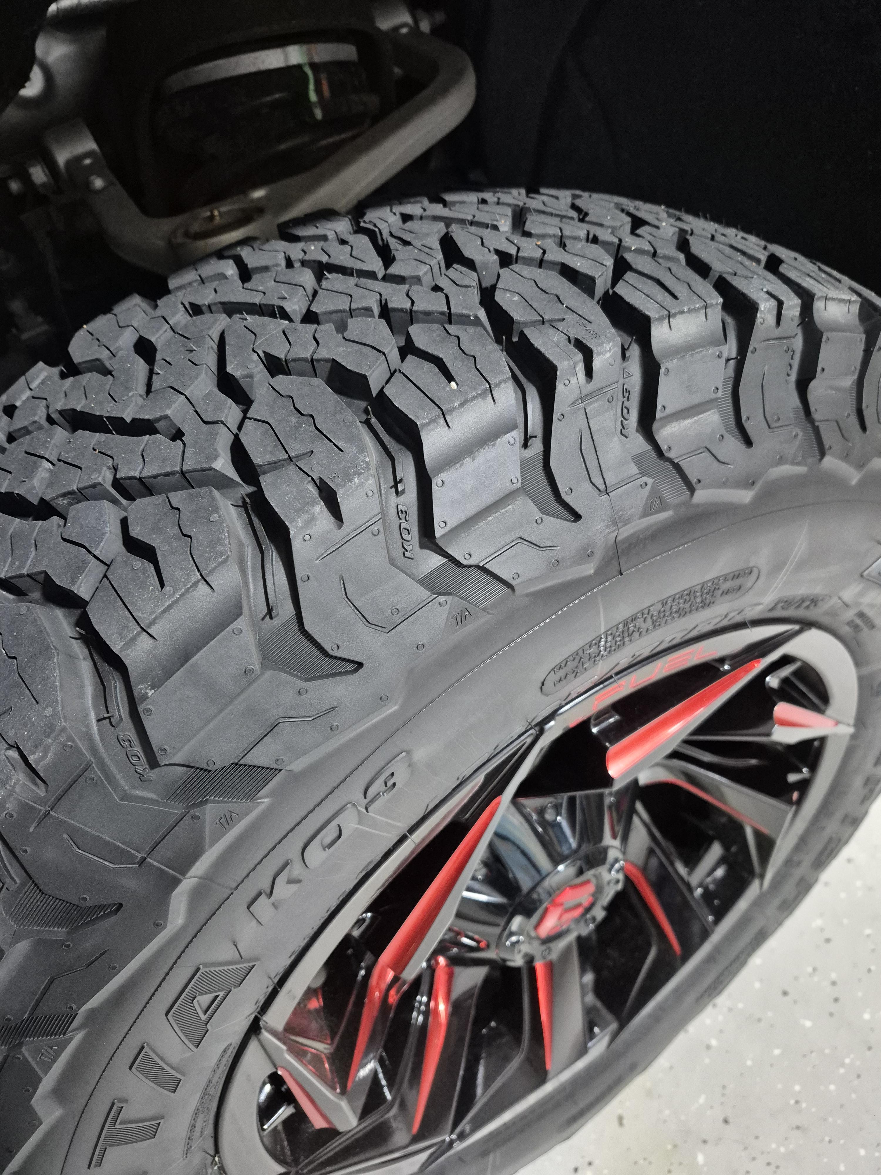 BF Goodrich All-Terrain T/A KO2 LT285/70R17 C/6PLY WL Tires