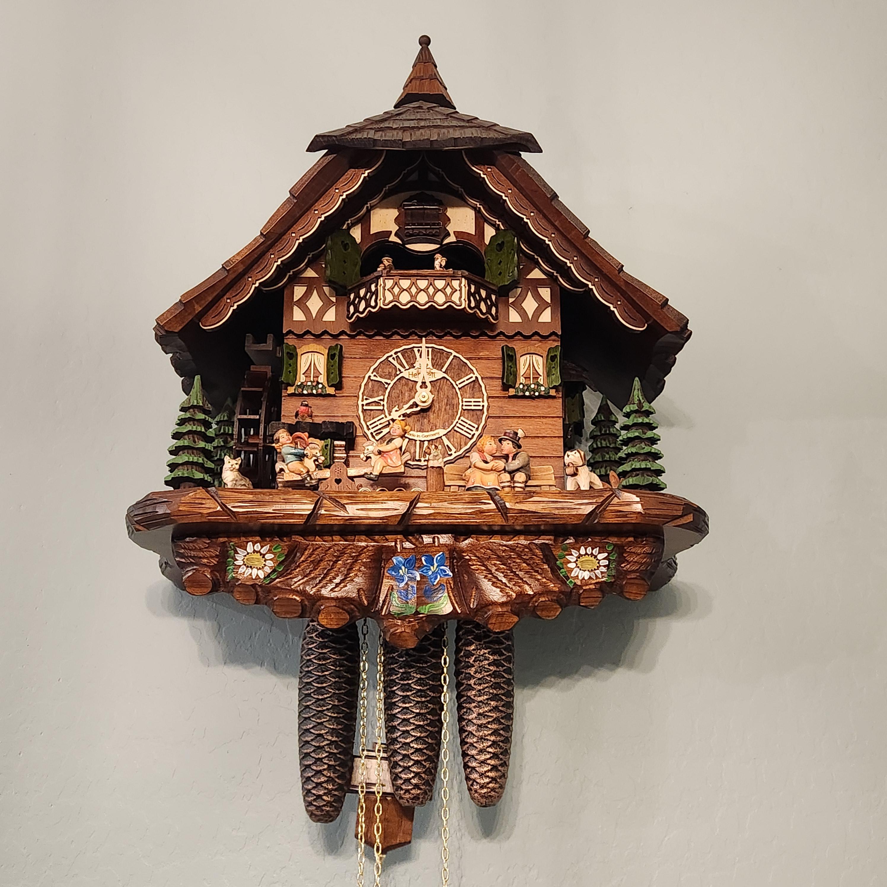 Cuckoo Clock AH 801/1 8TMT Happy Family | by Adolf Herr | On Sale