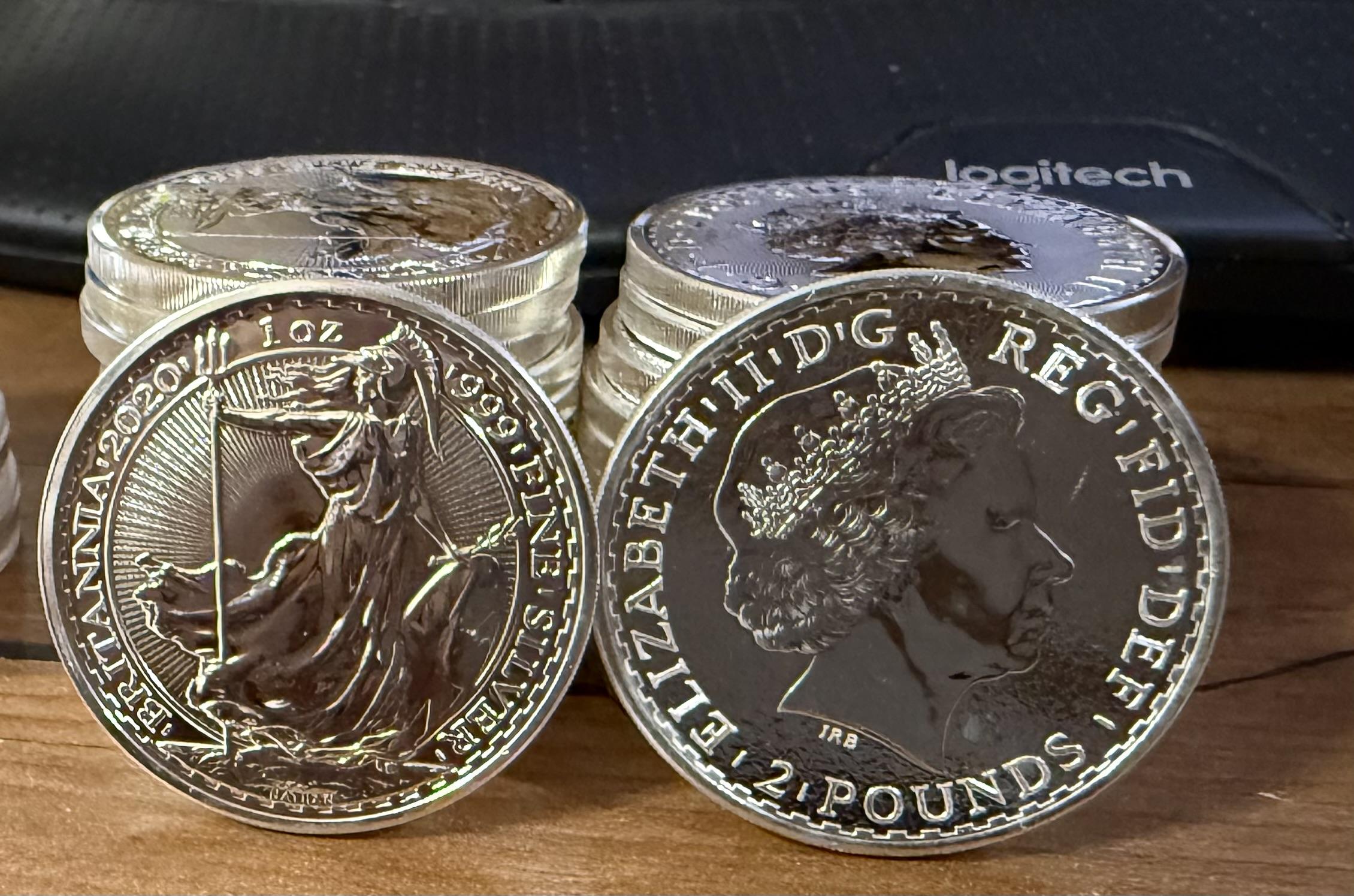 Buy 1 oz Britannia Silver Coin - Random Year | SD Bullion