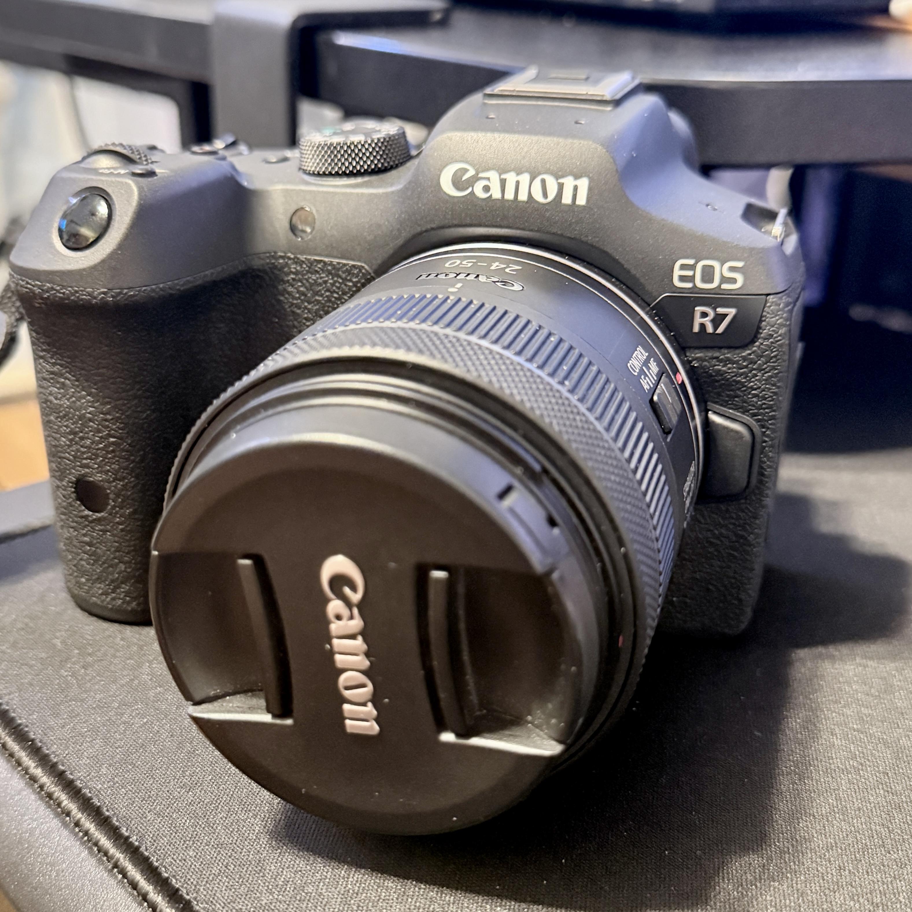 Canon EOS R7 Mirrorless Camera - Body Only - Mike
