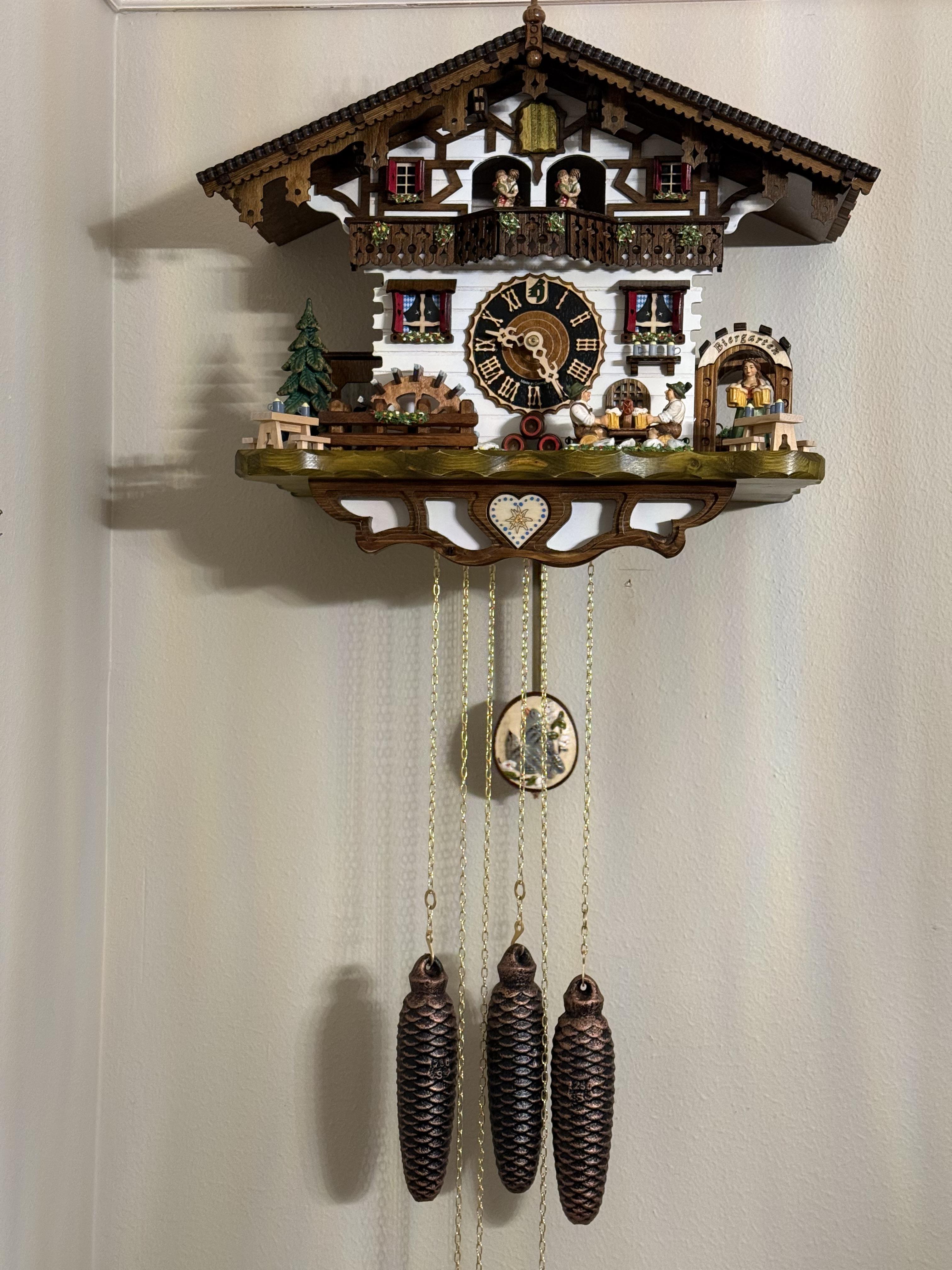 Cuckoo Clock 8664T Zenzi German Biergarten | by Hones | On Sale