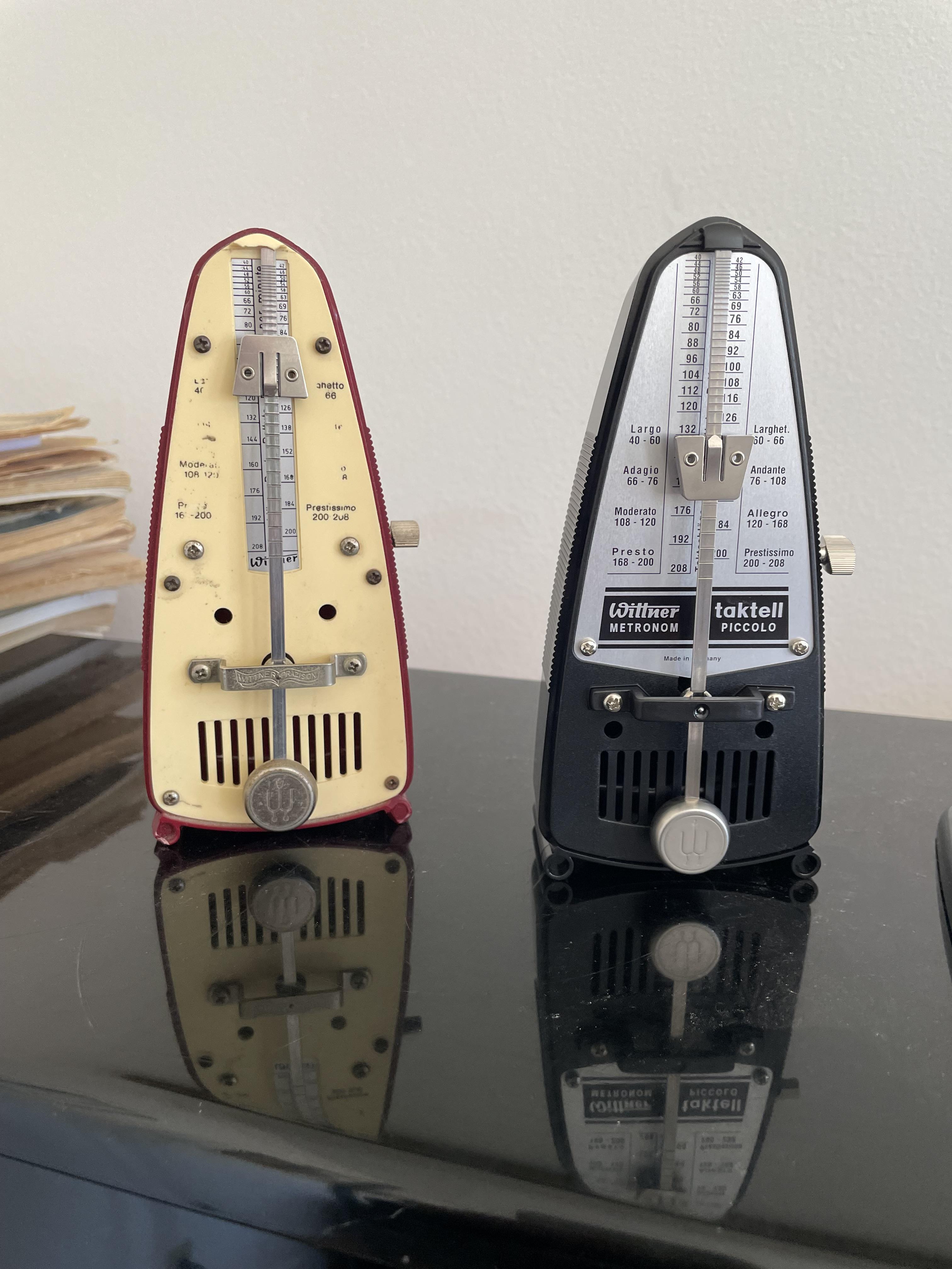 Wittner Taktell Piccolo Metronome: Black | Johnson String Instrument