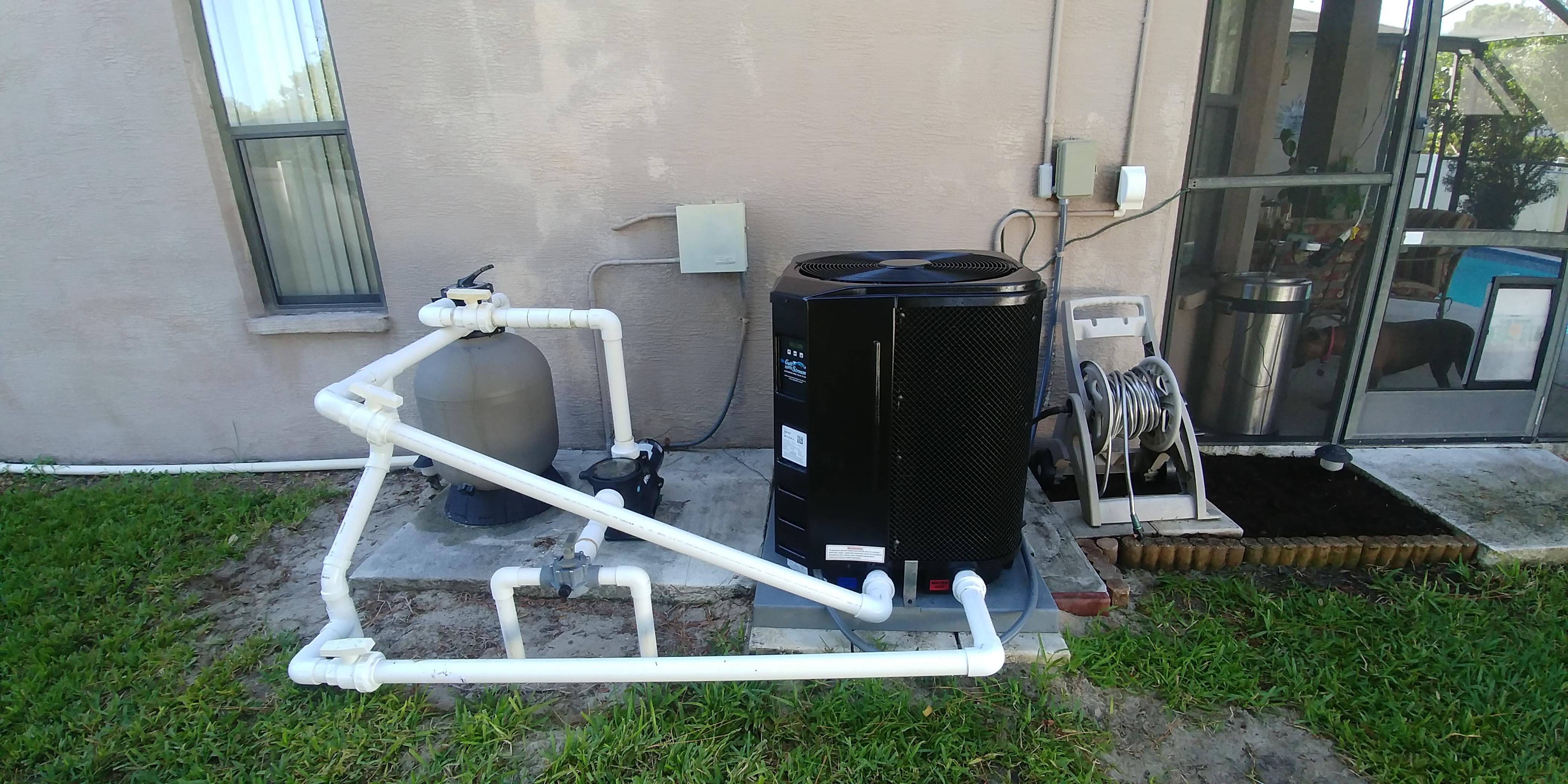 Hydropool.com | GulfStream HE-2 Series Single Phase Heat Pump 115,000 BTU -  Item HE-110RA