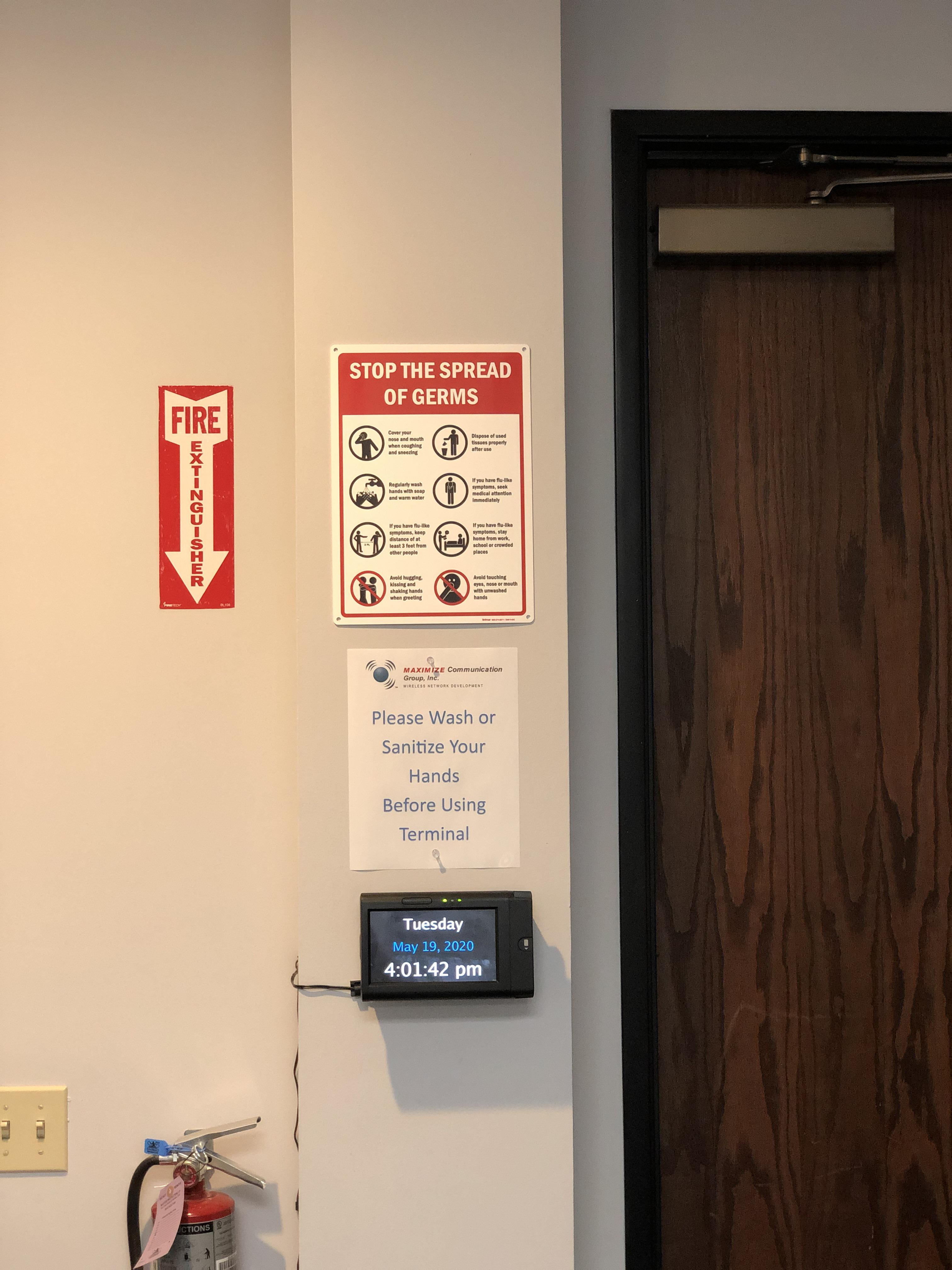 Stop The Spread Of Germs Sign D5819 By Safetysign Com