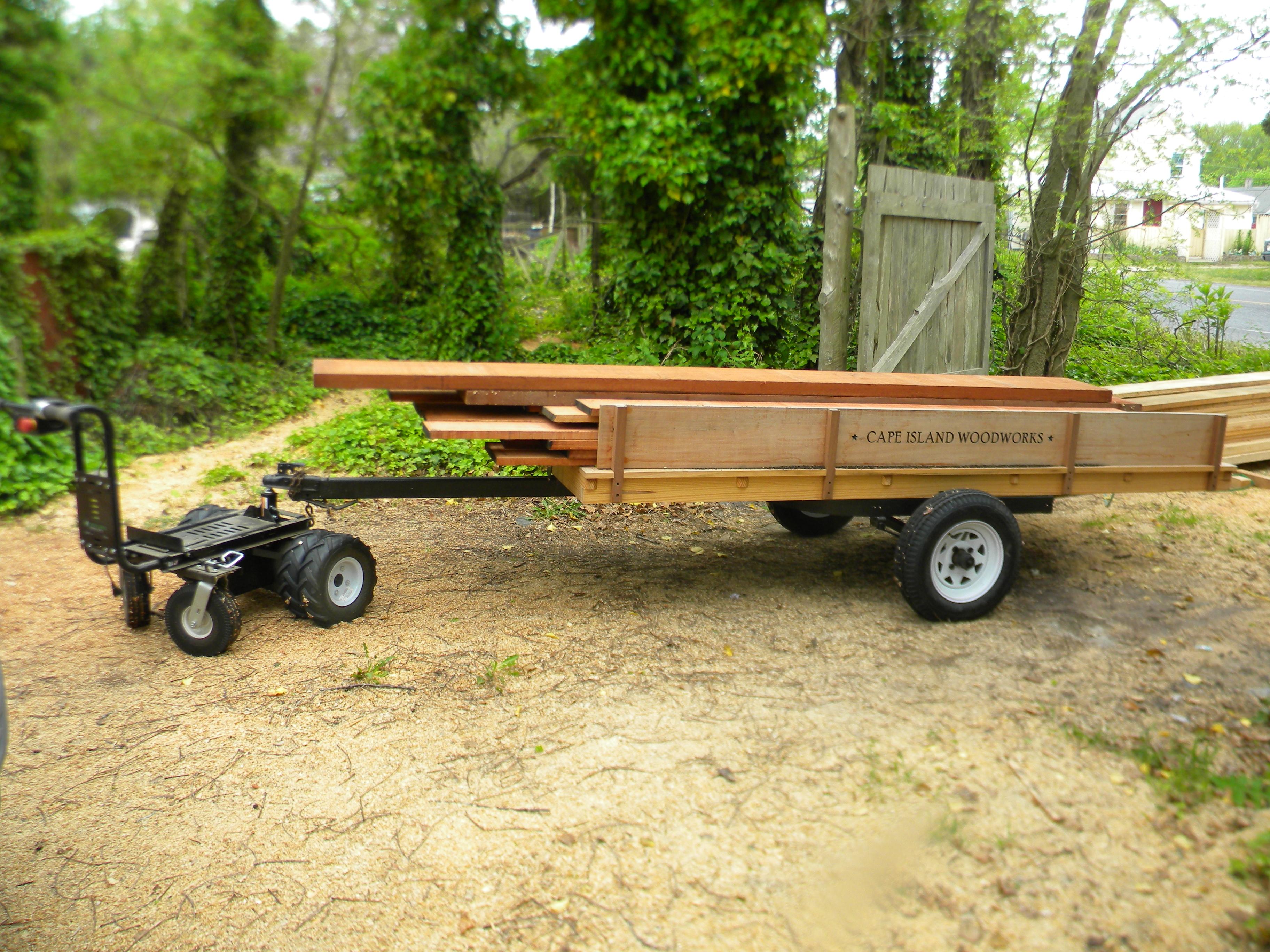 Overland Electric Powered Trailer Dolly Cart Granite Online Store